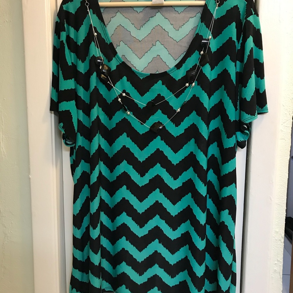 Star Vixen 2XL Short Sleeved  Blouse